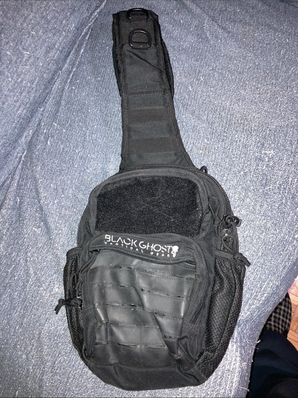 Black Ghost Tactical Sling Bag - Black